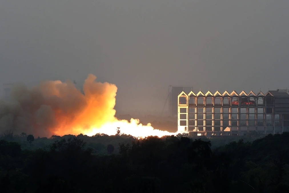 ISRO Successfully Test Gaganyaan Rocket Booster