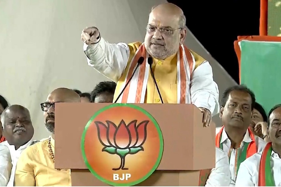 amit shah comments in tukkufguda meeting