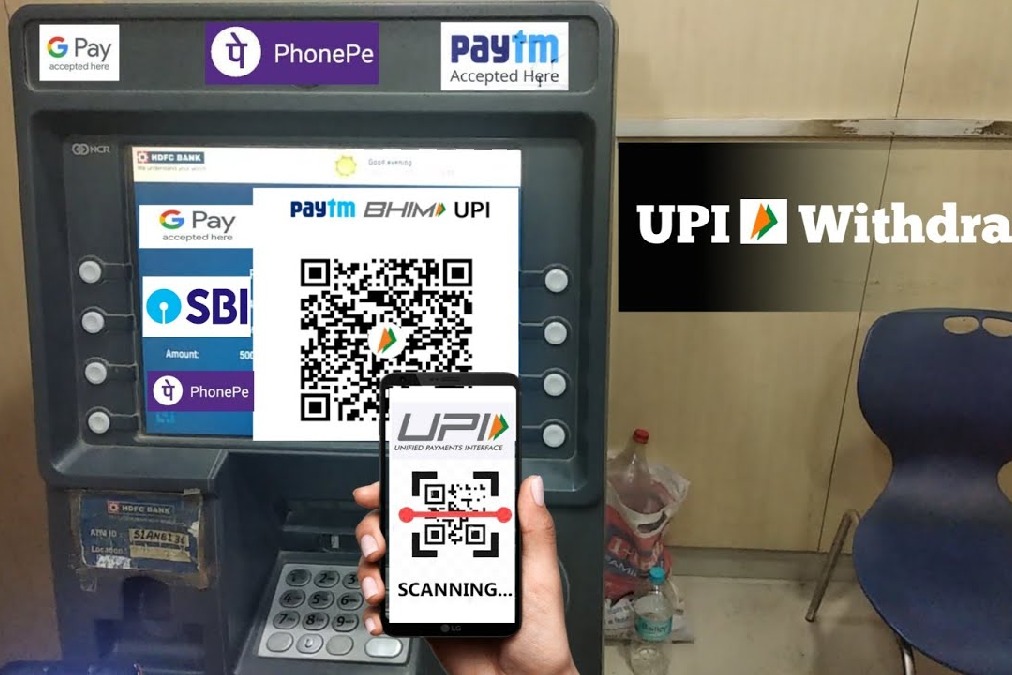 How to withdraw money from an ATM machine using Google Pay Paytm and other