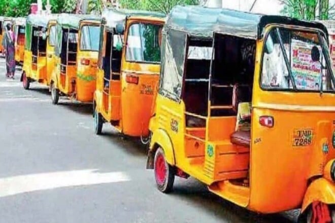 Cabs, autos, trucks go off roads in Hyderabad