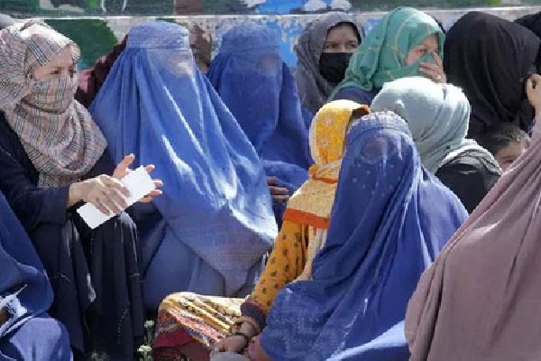 We keep naughty women at home say Taliban 