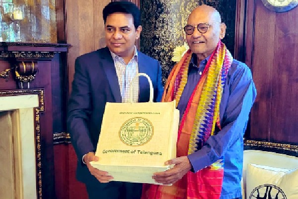 vedanta group chairman comments on meeting with ktr in london