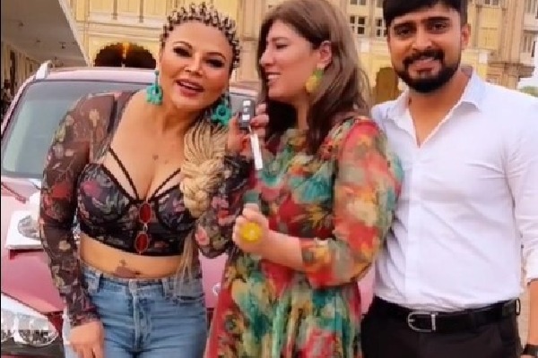 Rakhi Sawant says boyfriend Adil Khan bought a house in her name in Dubai gifted her BMW