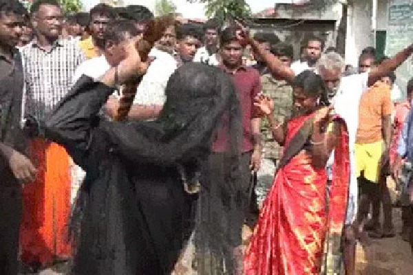 Priest whips women in Namakkal district