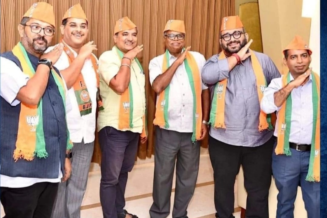 Goa's BJP spokespersons' 'Pushpa' pose goes viral