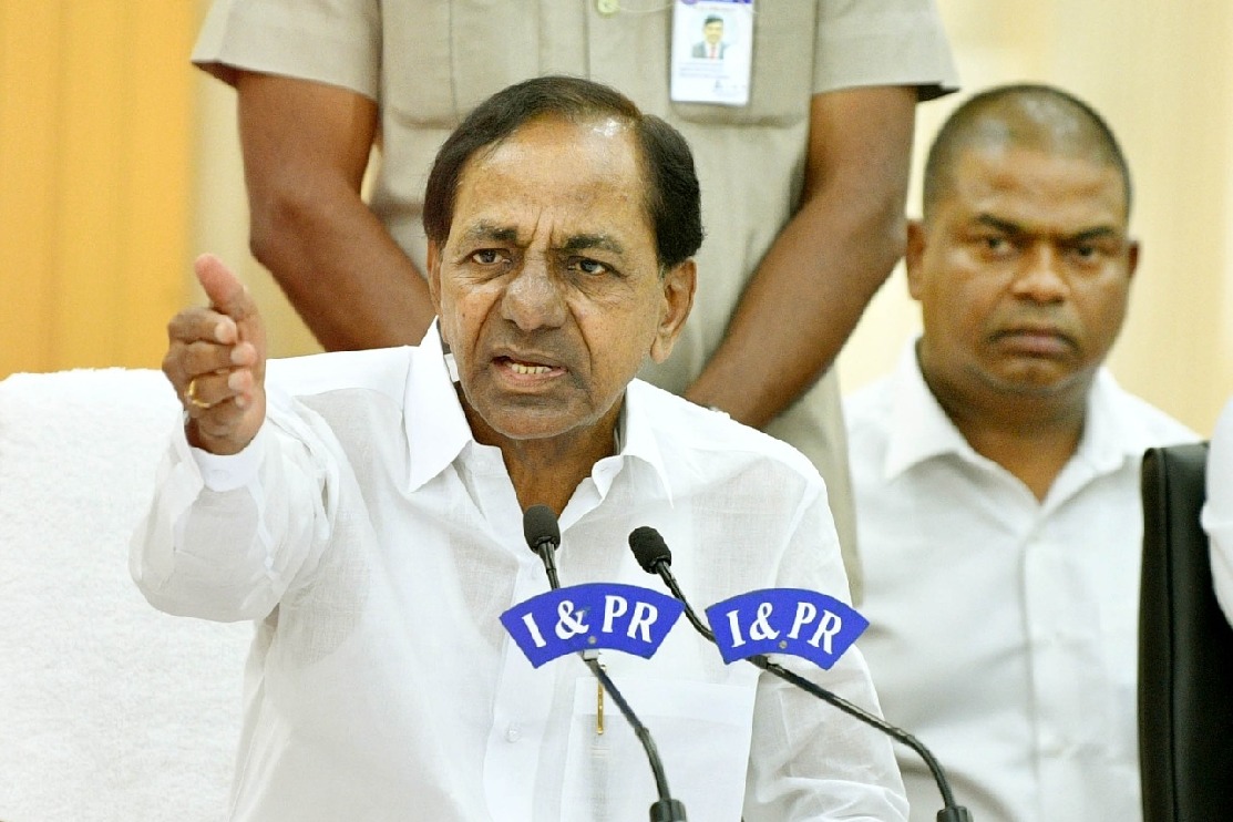 The country is in danger, says KCR
