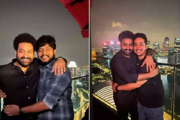 Jr NTR chilling out in Singapore, fans' photos with Young Tiger go viral 