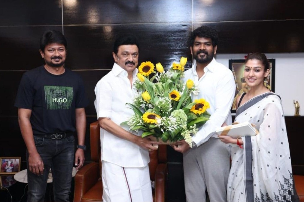 Nayanthara and Vignesh Shivn to marry on June 9 meet Tamil Nadu CM MK Stalin to extend invite