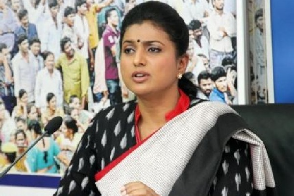 ap minister rk roja comments on chandrababu and pawan kalyan