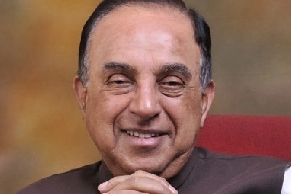'Genocide call': Subramanian Swamy asks EC to cancel DMK's registration