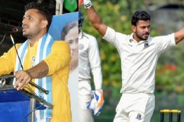Bengal cabinet minister Manoj Tiwary hits century in Ranji Trophy
