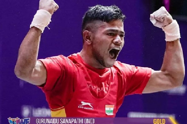 Weightlifter Gurunaidu Sanapathi becomes youth world champion