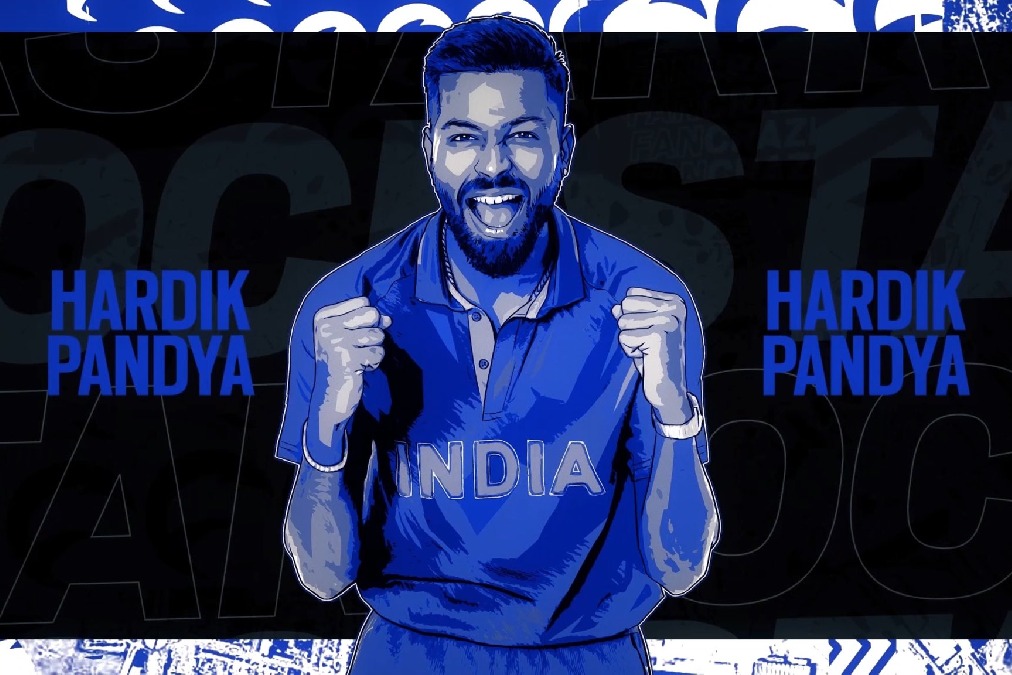 Hardik Pandya is the captain for team india in the t20 series with ireland
