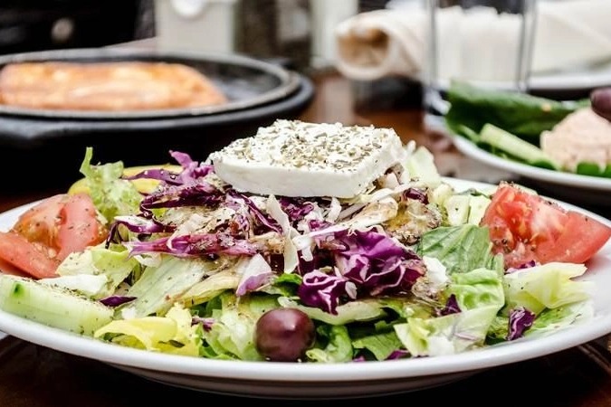 Enjoy healthy and crunchy salads
