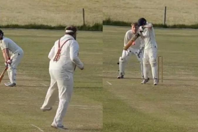 bizarre bowling action in  cricket