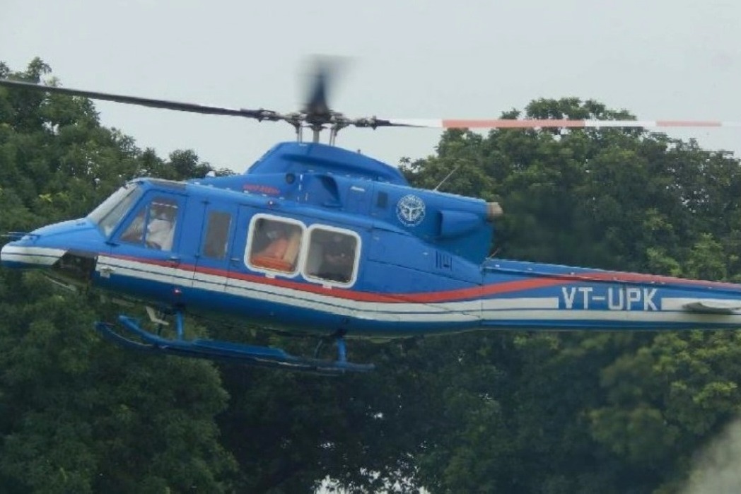 Yogi's chopper makes emergency landing in Varanasi