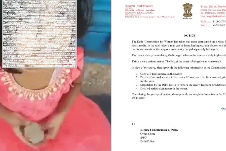 Video of man abusing minor girl goes viral, DCW takes cognisance
