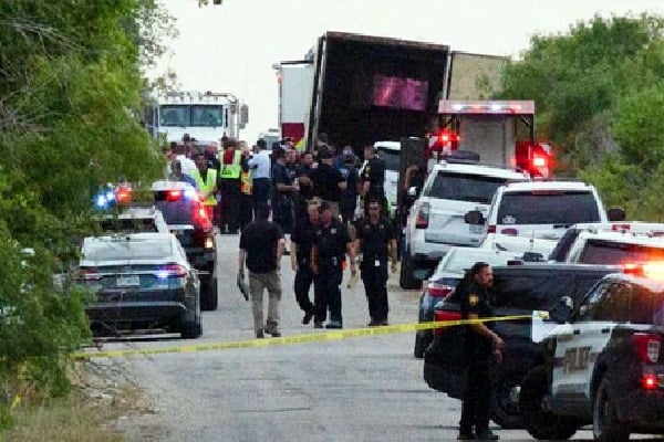 46 migrants found dead inside truck in US