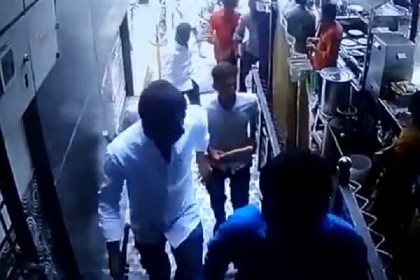 Attack on BJP leaders in Dharmavaram press club