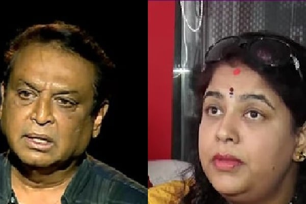 Actor senior Naresh is womaniser, alleges third wife Ramya Raghupathi