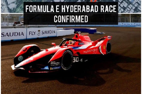 first formula E race  in India to be held in Hyderabad on feb 11th