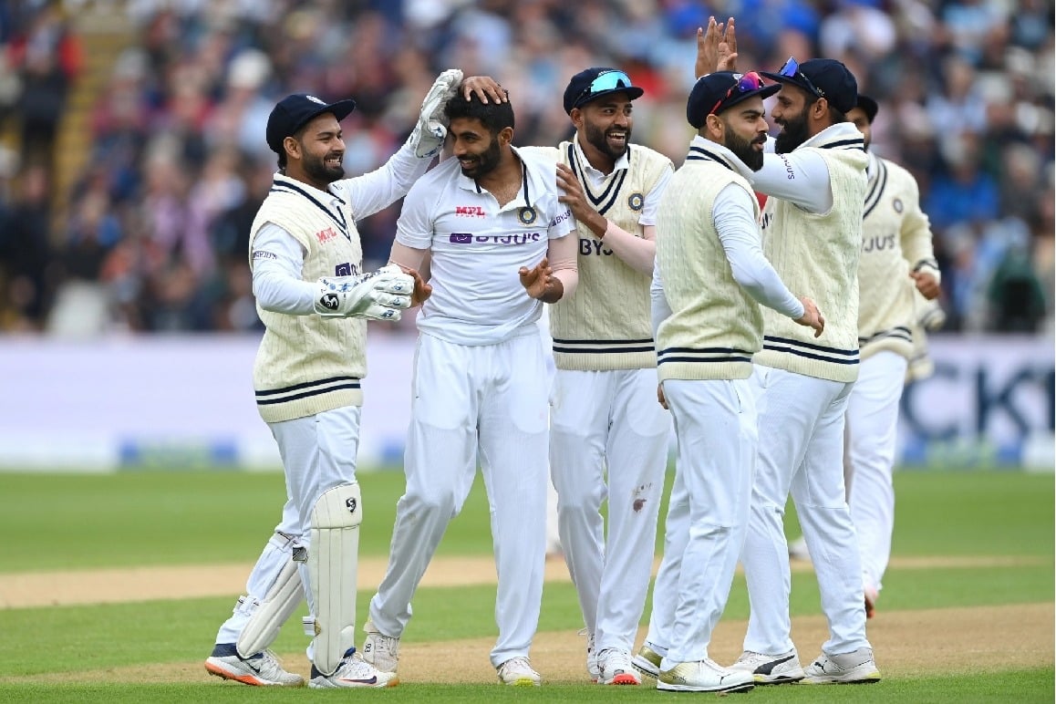ENG v IND, 5th Test: Rain brings early in Edgbaston after Bumrah runs through top-order