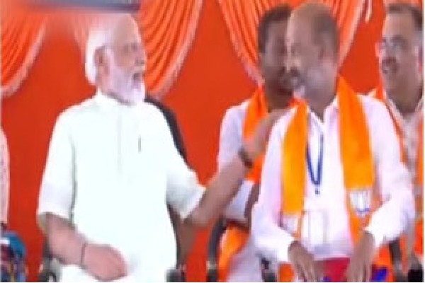 PM Modi appreciates Telangana BJP Chief Bandi Sanjay