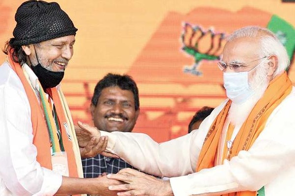 BJP planning to send veteran actor Mithun Chakraborty to Rajya Sabha