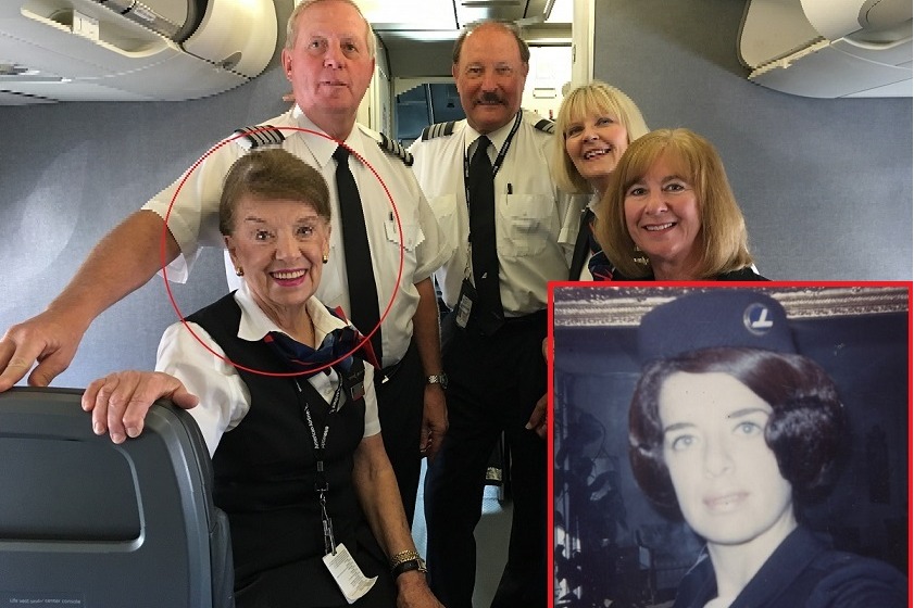 86 year old bette nash becomes worlds longest serving flight attendant