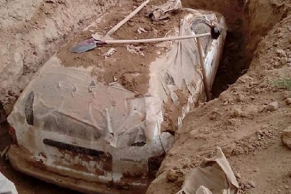 Taliban digs out Toyota car used by Mullah Omar