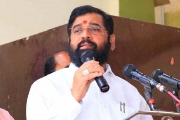 CM Eknath Shinde residence surrounded by flood water