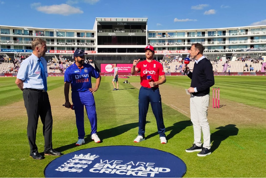 Team India won the toss against England in first T20