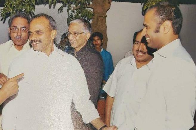 pvp tributes to ysr with a rare photo
