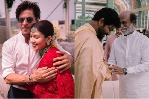 Vignesh Shivan posts pics of Rajini, SRK at his wedding with Nayanthara
