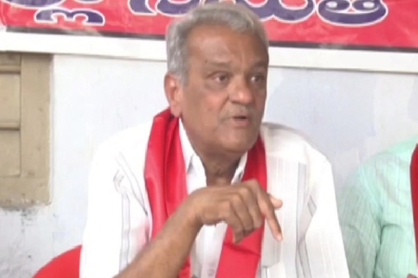 Jagans permanent party president election is against to law says CPI Narayana