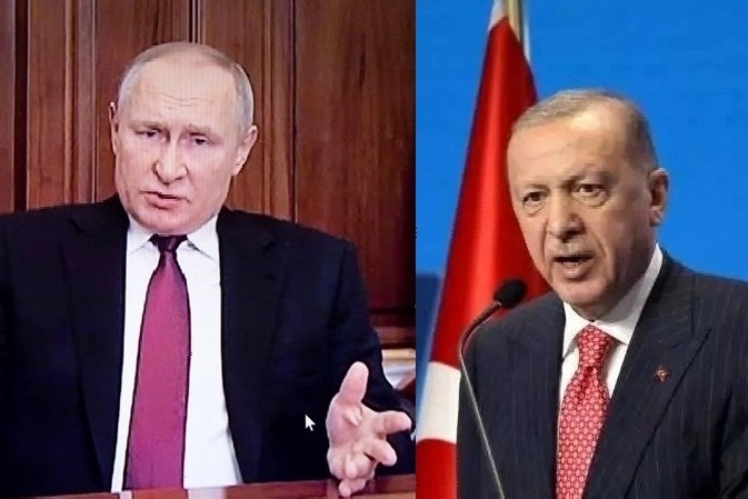 Putin, Erdogan discuss bilateral relations, situation in Ukraine over phone