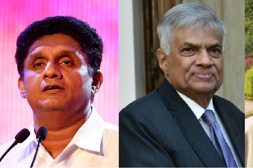 Three-pronged battle for next Sri Lankan President