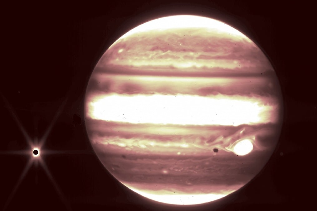 NASA's James telescope reveals stunning images of Jupiter, its moon