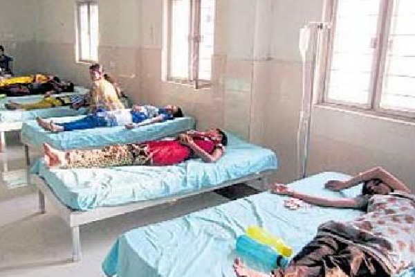 100 students in basara IIIT Hospitalized due to contaminated food