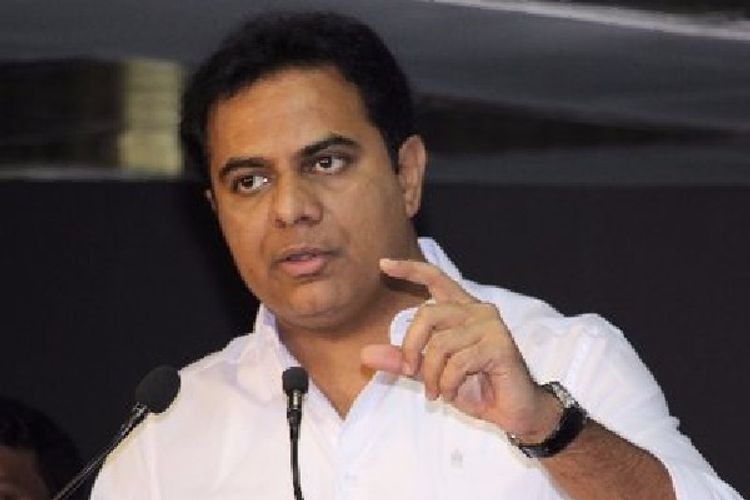 ktr asks union government about the farmers who doubled their income