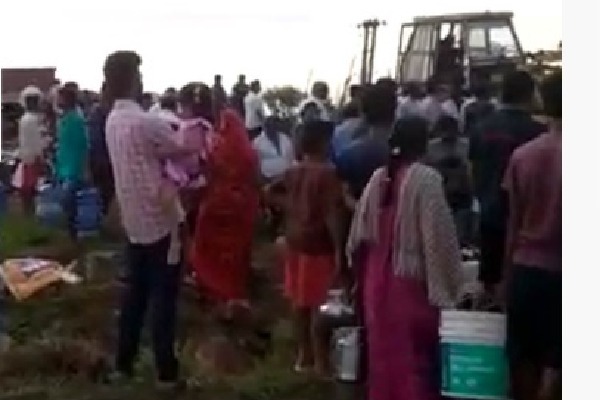 Oil tanker accident in Palnadu