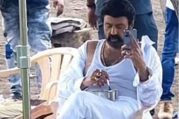  Balakrishna mass look leaked from his new movie
