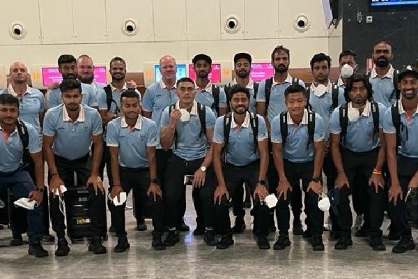 India men's hockey team leaves for Commonwealth Games