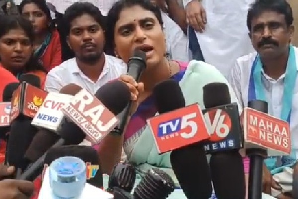 Sharmila fires on Telangana govt