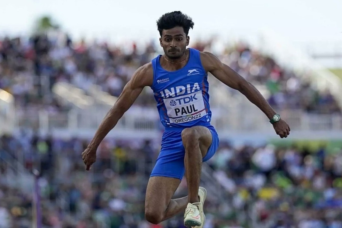 World Athletics Championships: India's Eldhose Paul finishes ninth in triple jump