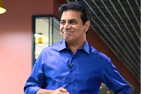 KTR says he will distribute Bysus powered tabs to govt college students in Sircilla district