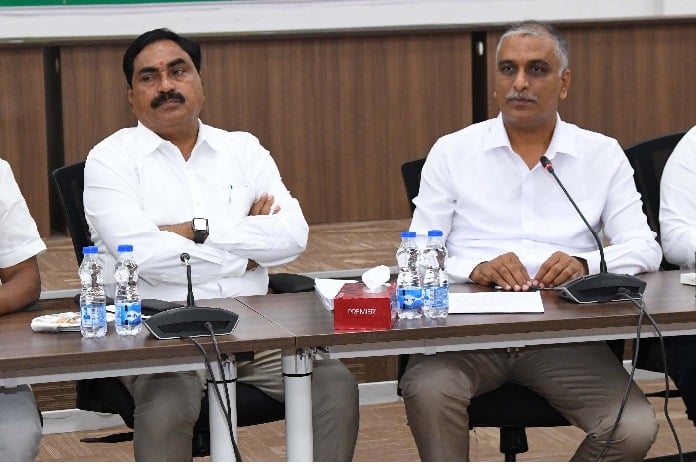 Harish Rao orders to prepare a plan to give booster doses