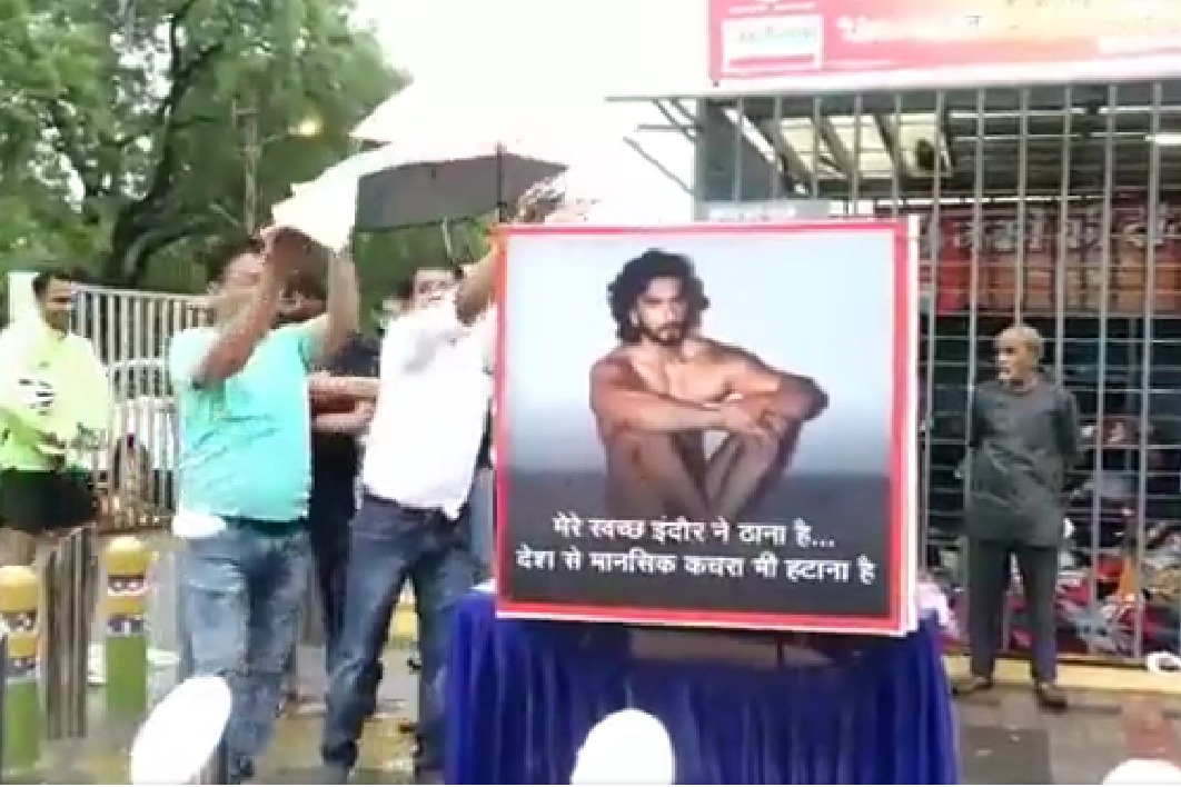 After ranveer singh nude shoot NGO starts clothes donation drive for him