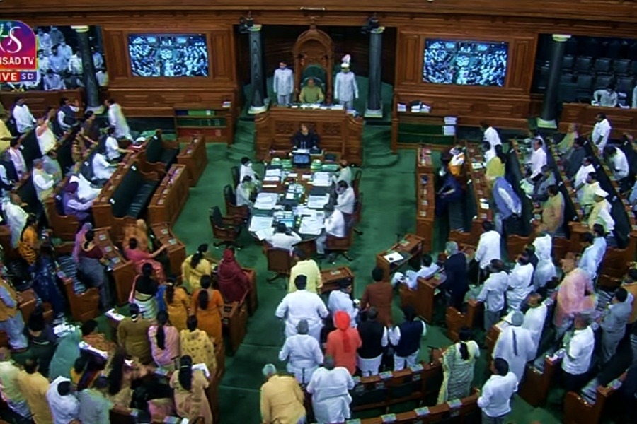 Lok Sabha adjourned till 12 p.m amid ruckus
