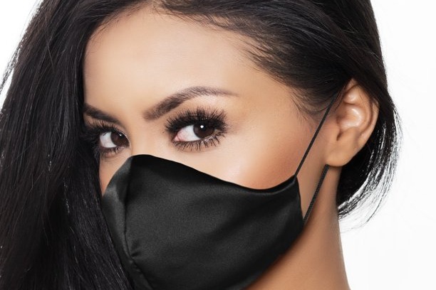 Six layer face masks provide protection against virus bacteria and pollution 